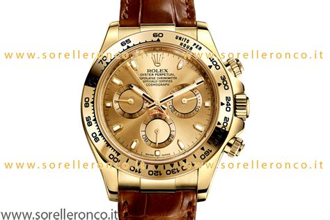 foto rolex daytona usato cassa in oro cinturino pelle